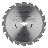 Wolfcraft kružna testera za ručne cirkulare HM ø156.5x12.75x2.4mm 6366000