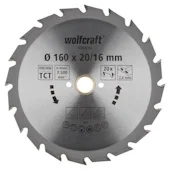 Wolfcraft kružna testera za ručne cirkulare HM ø160x20x2.4mm 6368000
