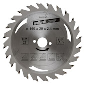 Wolfcraft kružna testera za ručne cirkulare HM ø160x20x2.4mm 6468000