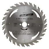 Wolfcraft kružna testera za ručne cirkulare HM ø180x20x2.6mm 6472000
