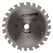 Wolfcraft kružna testera za ručne cirkulare HM ø160x16x2.8mm 6567000