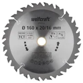 Wolfcraft kružna testera za ručne cirkulare HM ø160x20x2.4mm 6733000