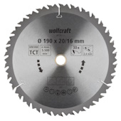 Wolfcraft kružna testera za ručne cirkulare HM ø190x16x2.4mm 6735000