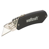 Wolfcraft džepni nož od aluminijuma 4124000