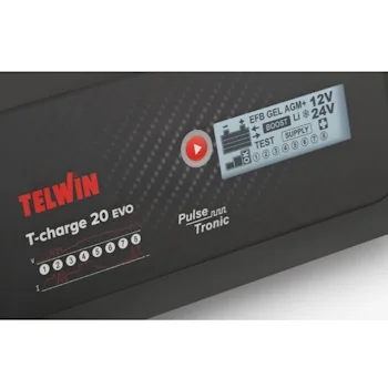 Telwin automatski punjač 12/24V T-CHARGE 20 EVO 807602 Telwin automatski punjač 12/24V T-CHARGE 20 EVO 807602