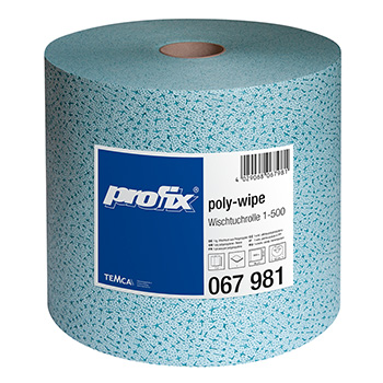 Temca industrijske krpe u rolni Profix Poly-wipe 500 listova 32x36cm TEMCA-067981