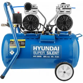 Hyundai HYC 750-24S bezuljni vazdušni tihi kompresor 750W – rezervoar 24 l-1