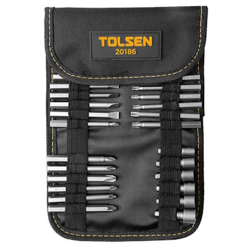 Tolsen set bitova i nasadnih ključeva 26/1 20186 Tolsen set bitova i nasadnih ključeva 26/1 20186