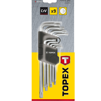 Topex ključ imbus set T10-50 produženi 35D961-1