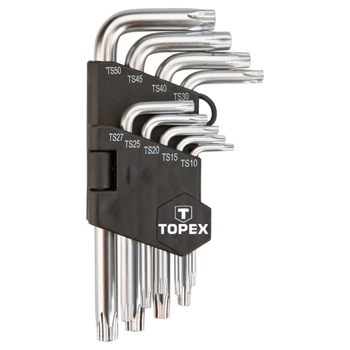 Topex ključ inbus set T10-50 35D950