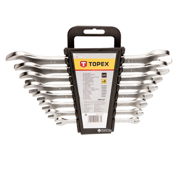 Topex viljuškasto-viljuškasti ključ 6-22 mm 35D656