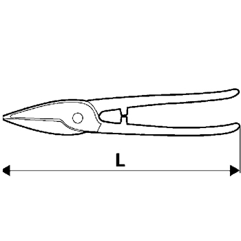 Topex makaze za lim Pelikan 01A445-1