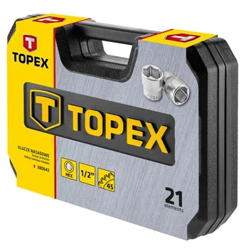 Topex garnitura nasadnih kljuceva 1/2 Topex garnitura nasadnih kljuceva 1/2