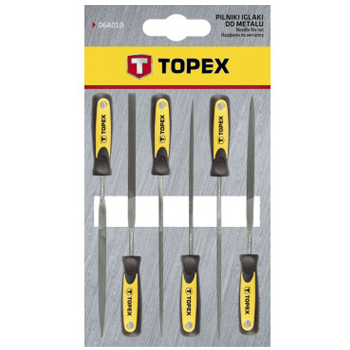 Topex set igličastih turpija 6 komada 06A010 Topex set igličastih turpija 6 komada 06A010