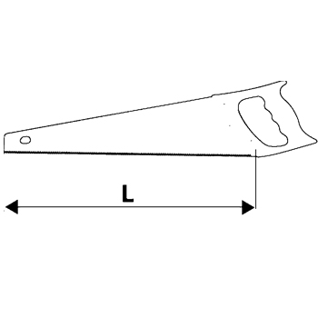 Topex testera  za drvo 450mm Shark 10A445-1