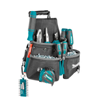 Makita ultimate torbica sa tri džepa za ručni alat i vijke E-15207-1