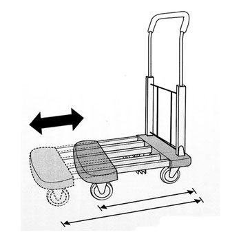 Extol transportna kolica do 150 kg 8856010-1