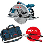 Bosch Profesionalni set GKS 190 + Wiha kombinovana klešta 0615990K33