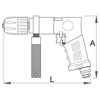 Unior bušilica pneumatska sa ručkom 1515H 617727 Unior bušilica pneumatska sa ručkom 1515H 617727