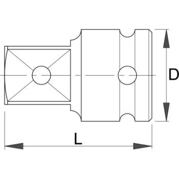 Unior adapter Impact 3/4