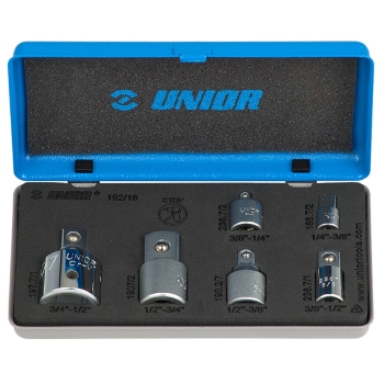 Unior adapteri u metalnoj kutiji 192/18 619418 Unior adapteri u metalnoj kutiji 192/18 619418