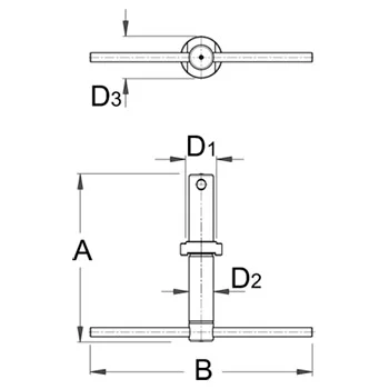 Unior alat za montažu čaure ležišta donjeg pogonskog sklopa 1607/4 616293 Unior alat za montažu čaure ležišta donjeg pogonskog sklopa 1607/4 616293