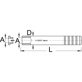 Unior alat za montažu čaure ležaja na upravljaču 1683/4A 620255-1
