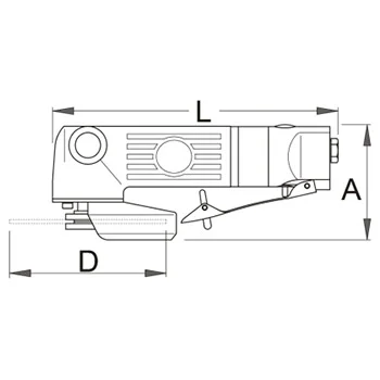 Unior brusilica pneumatska 1518 617730 Unior brusilica pneumatska 1518 617730