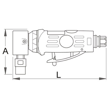 Unior brusilica ugaona pneumatska 1516A 617732-3