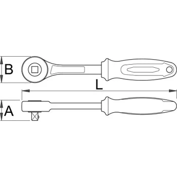 Unior čegrtaljka jednosmerna prihvat 1/2 Unior čegrtaljka jednosmerna prihvat 1/2
