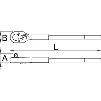Unior čegrtaljka dvosmerna prihvat 3/4 197.1/1 602737 Unior čegrtaljka dvosmerna prihvat 3/4 197.1/1 602737