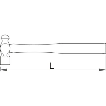 Unior čekić zaobljeni 910gr 806 612224 Unior čekić zaobljeni 910gr 806 612224