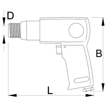 Unior pneumatski čekić 1514 617715-3