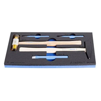 Unior čekići i probojci u SOS ulošku za alat 964/10SOS 621064 Unior čekići i probojci u SOS ulošku za alat 964/10SOS 621064