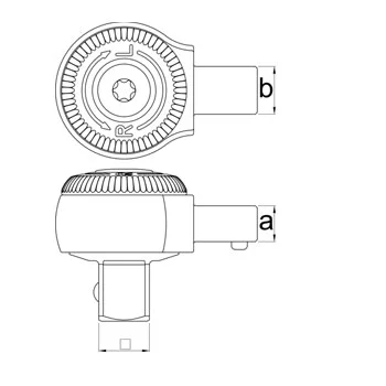 Unior glava sa čegrtaljkom za art. 266 1/2 Unior glava sa čegrtaljkom za art. 266 1/2