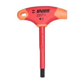 Unior ključ imbus sa T ručicom izolovan 4mm 220TV 619132-1