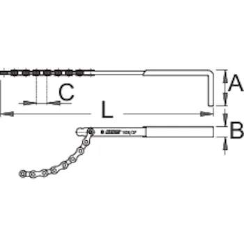 Unior indikator habanja lančanika 1658/2P 629230-2