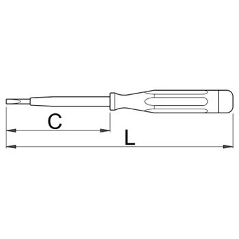 Unior ispitivač napona 180mm 630VDE 617660 Unior ispitivač napona 180mm 630VDE 617660