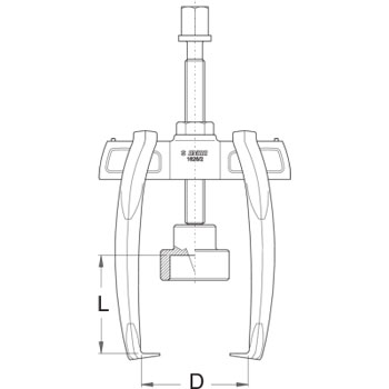 Unior izvlakač pogonske osovine za Campagnolo 1626/2 621661-1