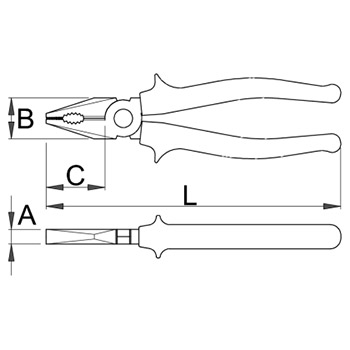 Unior klešta kombinovana 406/1VDE 605011-1