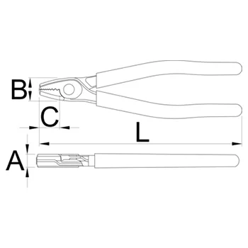 Unior klešta za vijke sa oštećenim profilom glave 170mm 407/4DP 628800 Unior klešta za vijke sa oštećenim profilom glave 170mm 407/4DP 628800