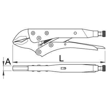 Unior klešta grip 250mm 429/3 605206-1