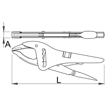 Unior klešta grip sa vretenom 434/3D 616724-1