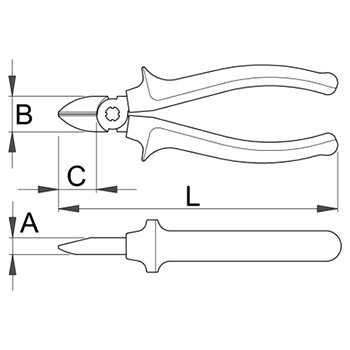 Unior sečice kose 140mm 461/1BI 607883-4