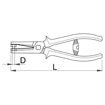 Unior klešta za bušenje rupa od 4mm 515/1BI 613083-2