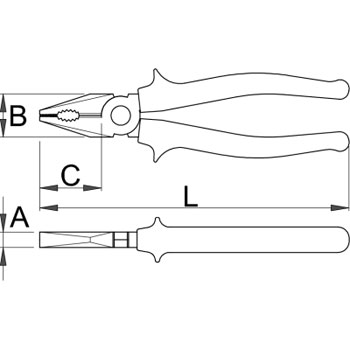 Unior klešta kombinovana 160mm 405/4G 608668-1