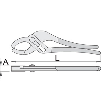 Unior klešta za sifone 487/2P 612869-1