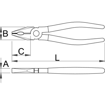 Unior klešta kombinovana 160mm 406/1VDEDP 619178-1