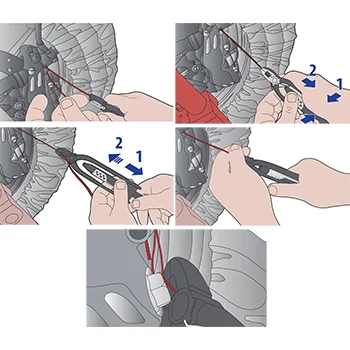 Unior klešta za uvrtanje žice 516/4 627530 Unior klešta za uvrtanje žice 516/4 627530