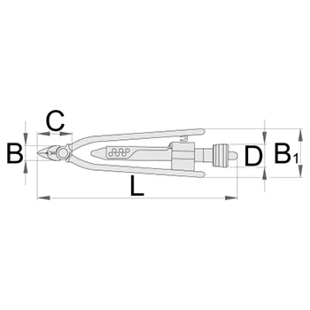 Unior klešta za uvrtanje žice 516/4 627530 Unior klešta za uvrtanje žice 516/4 627530